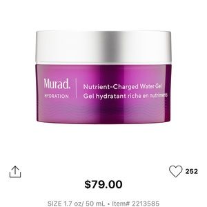 murad Other - Murad Nutrient Charged Water Gel murad Other - Murad Nutrient Charged Water Gel